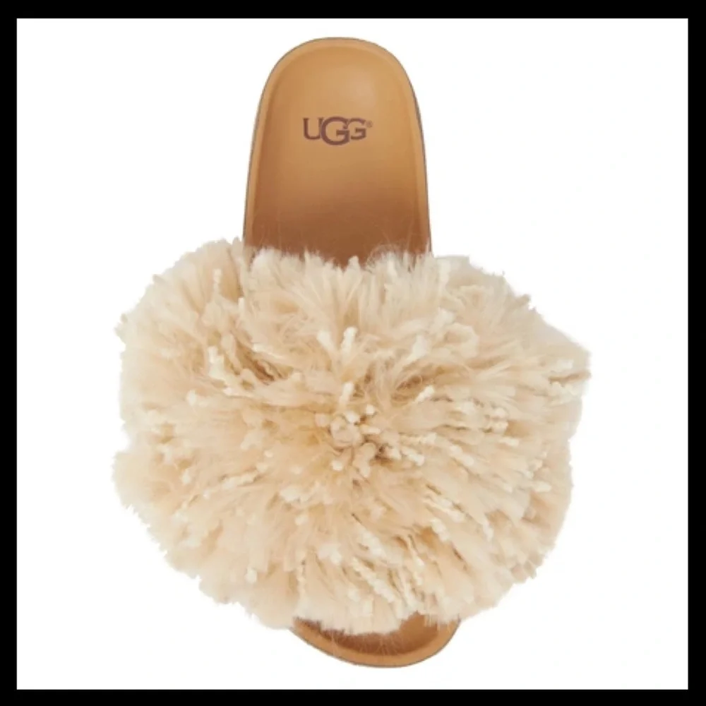 UGG Cindi Beige Yarn SandalsHard To Find - Picture 4 of 9